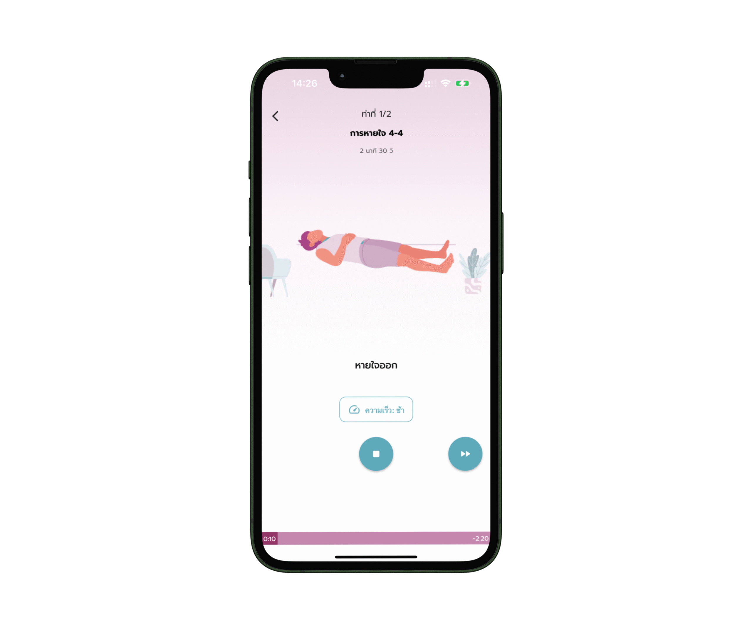 ฉี่ไม่ออก-ฝึกหายใจ