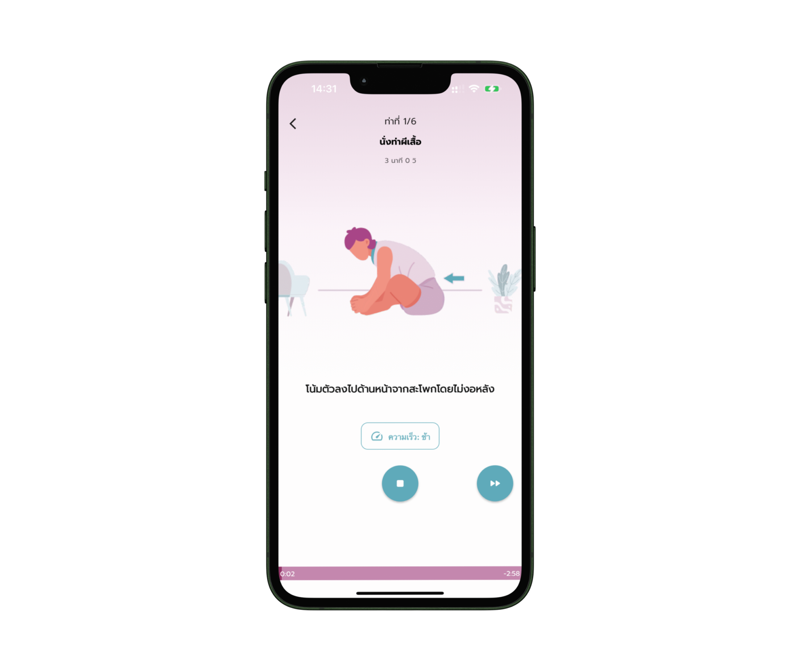 ฉี่ไม่ออก-ยืดกล้ามเนื้อ